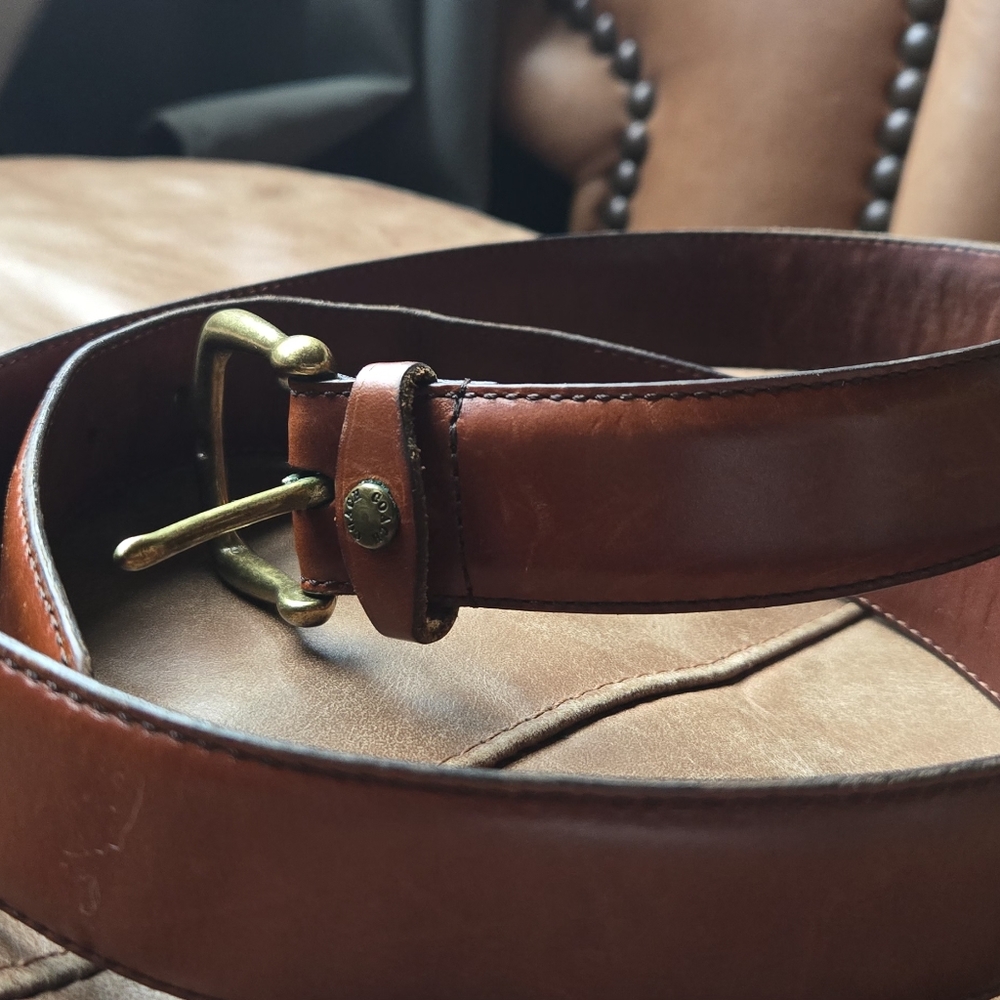 Vintage Coach Belt - Picture 2 of 4
